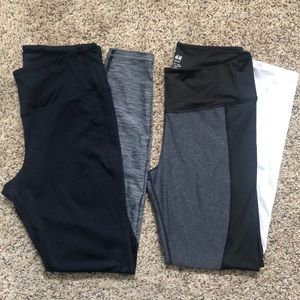 H&M Sport Leggings 2 Pairs